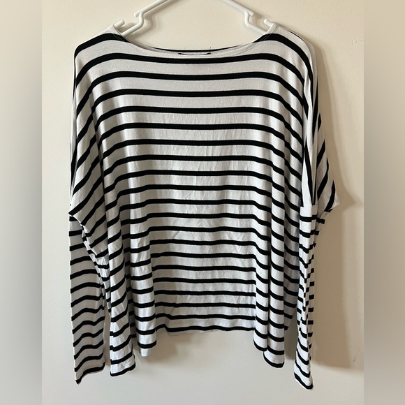 Hatch long sleeve stripe tee size 0 - Picture 2 of 4